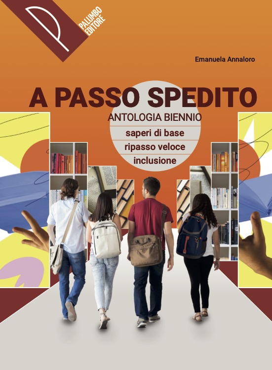  copertina A passo spedito-Antologia biennio